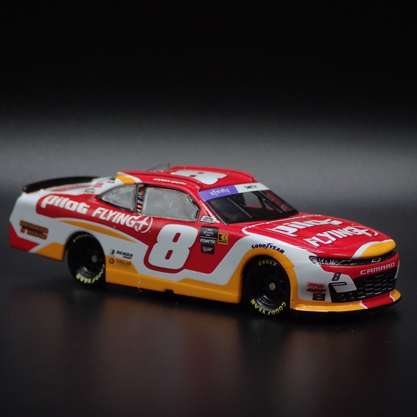 2024 24 CHEVY CAMARO #8 SAMMY SMITH PILOT FLYING J NASCAR 1:64 DIECAST MODEL CAR
