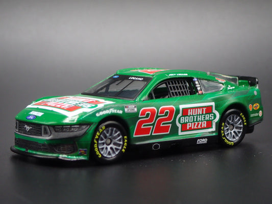 2025 25 FORD MUSTANG 22 JOEY LOGANO HUNTS NASCAR 1:64 SCALE DIECAST MODEL CAR