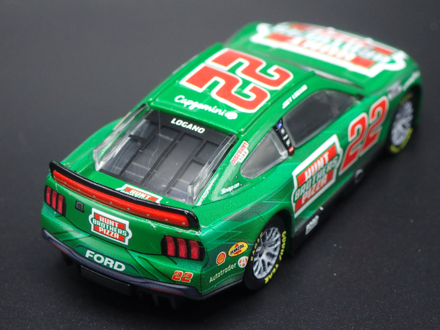 2025 25 FORD MUSTANG 22 JOEY LOGANO HUNTS NASCAR 1:64 SCALE DIECAST MODEL CAR