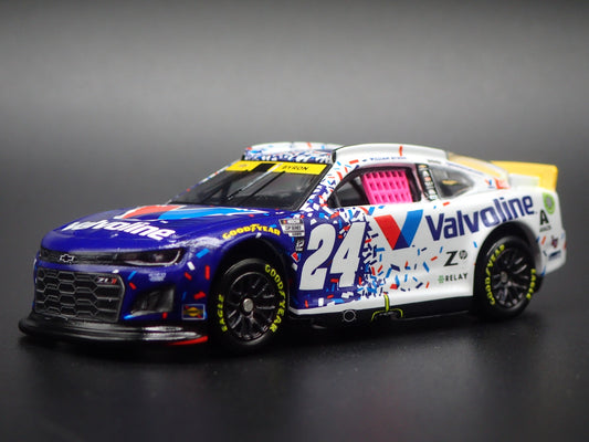 2024 24 CHEVY CAMARO ZL1 #24 WILLIAM BYRON VALVOLINE NASCAR 1:64 DIECAST CAR