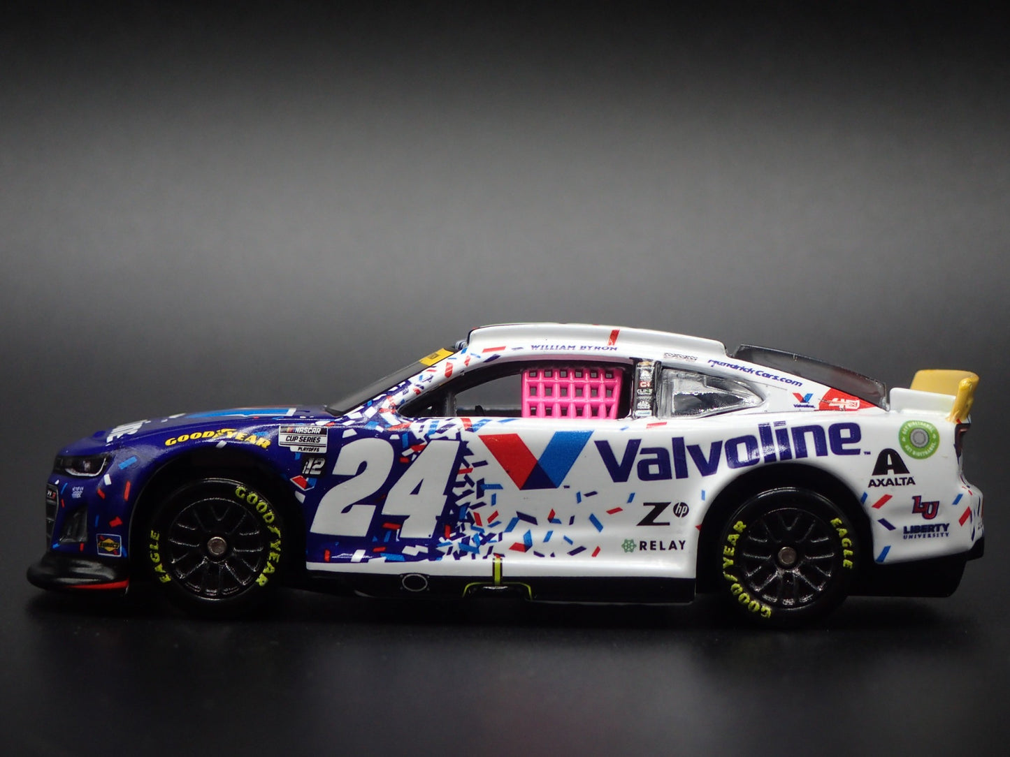 2024 24 CHEVY CAMARO ZL1 #24 WILLIAM BYRON VALVOLINE NASCAR 1:64 DIECAST CAR