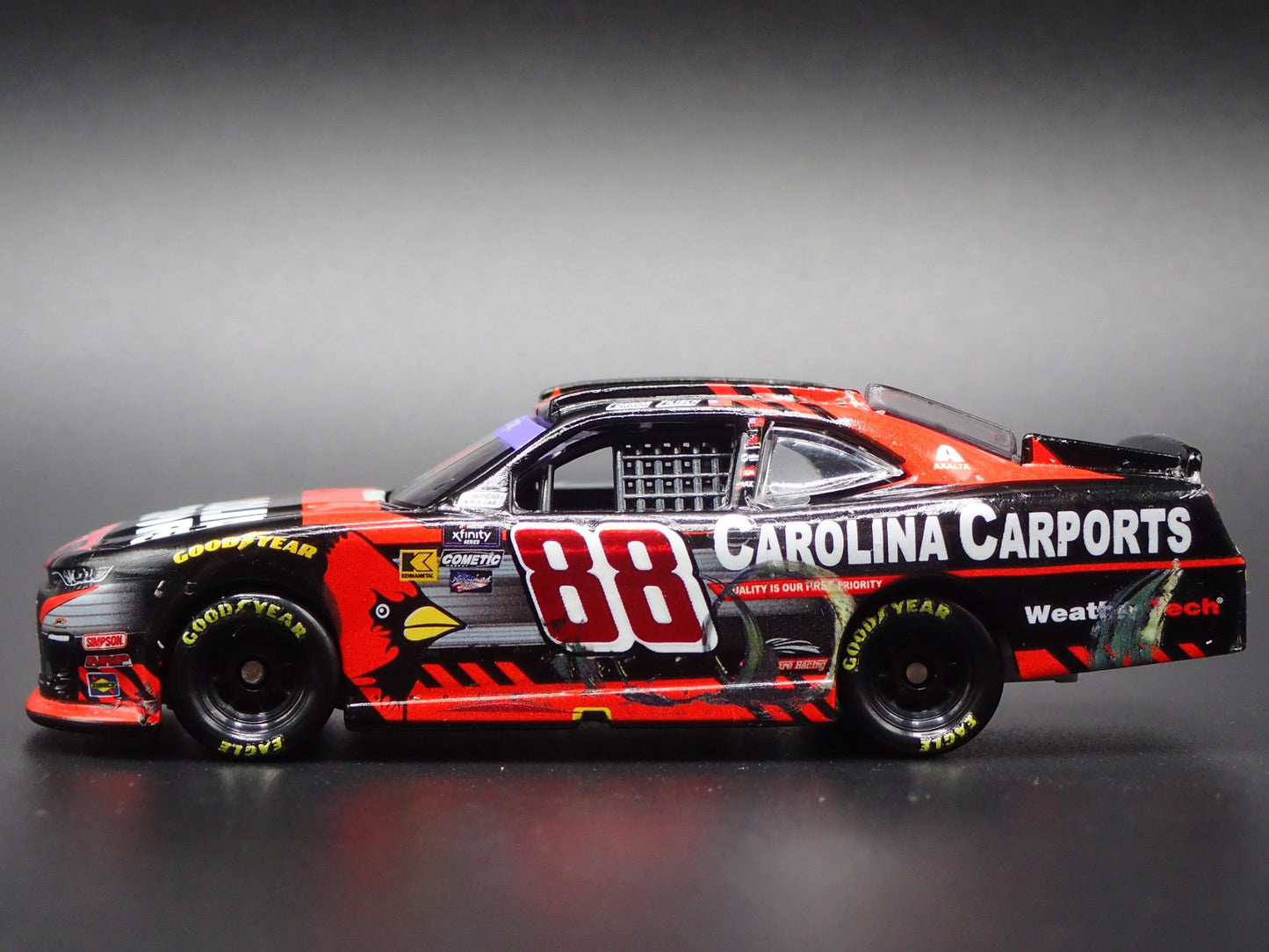 2024 CHEVY CAMARO 88  CONNER ZILISCH CAROLINA CAR NASCAR 1:64 DIECAST MODEL CAR