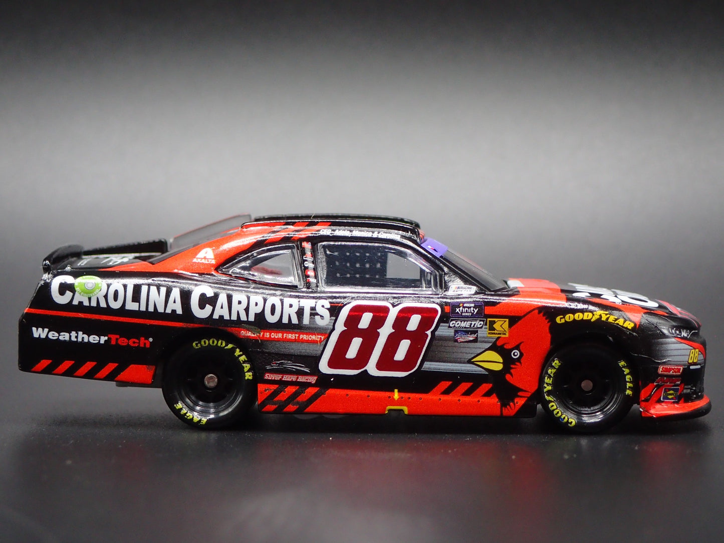 2024 CHEVY CAMARO 88  CONNER ZILISCH CAROLINA CAR NASCAR 1:64 DIECAST MODEL CAR