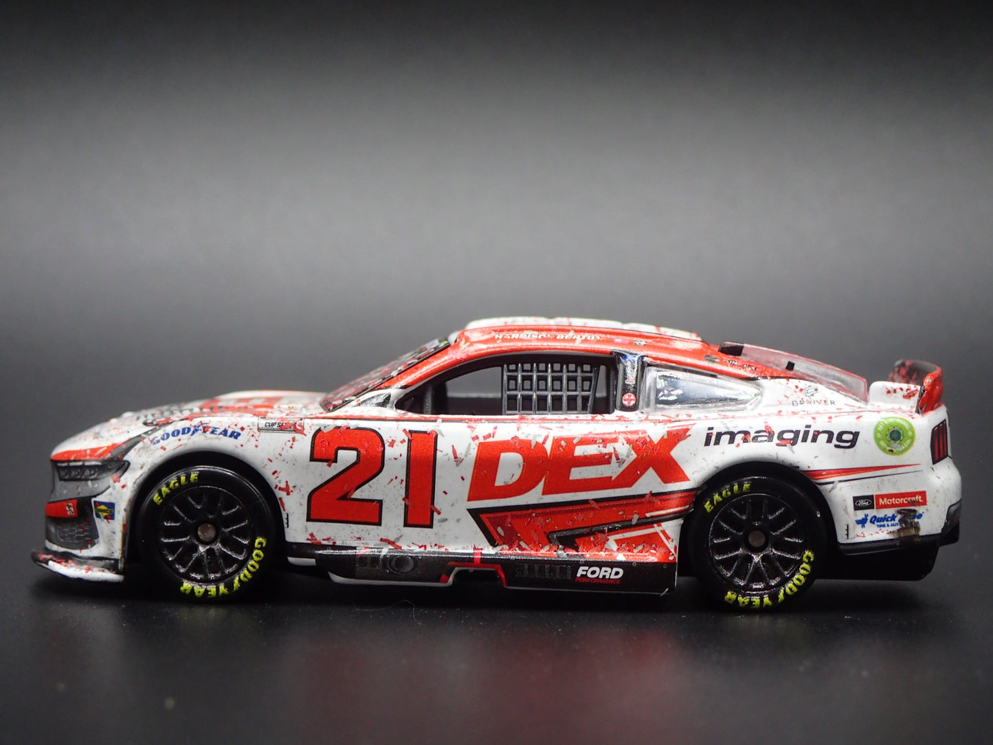 2024 24 MUSTANG 21 HARRISON BURTON FORD DEX NASCAR 1:64 SCALE DIECAST MODEL CAR