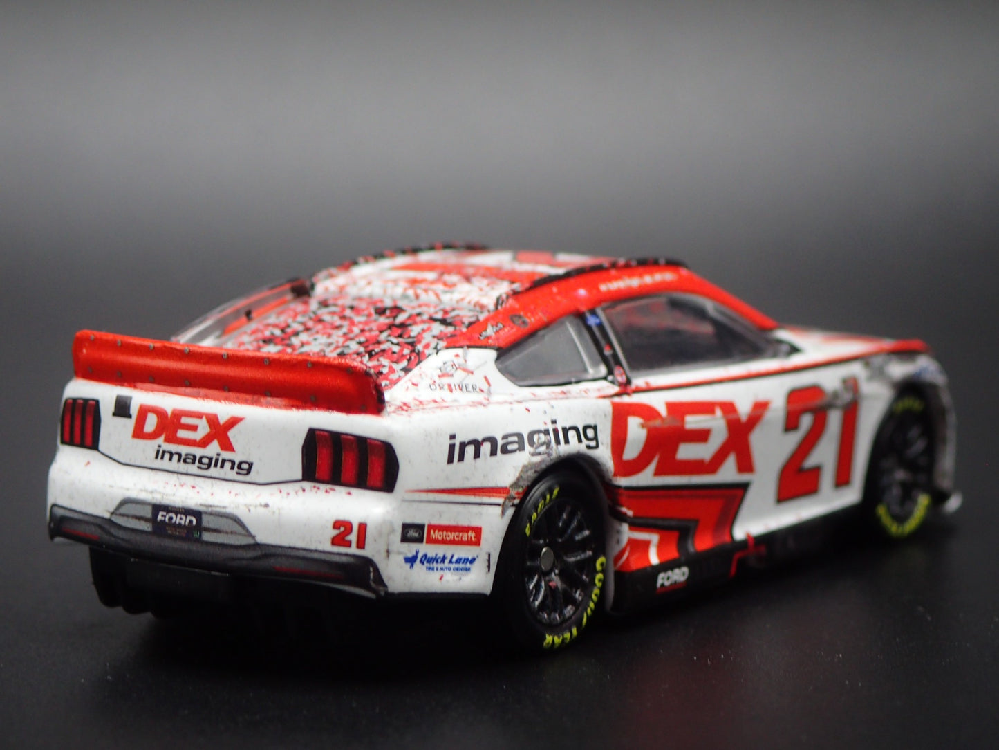 2024 24 MUSTANG 21 HARRISON BURTON FORD DEX NASCAR 1:64 SCALE DIECAST MODEL CAR