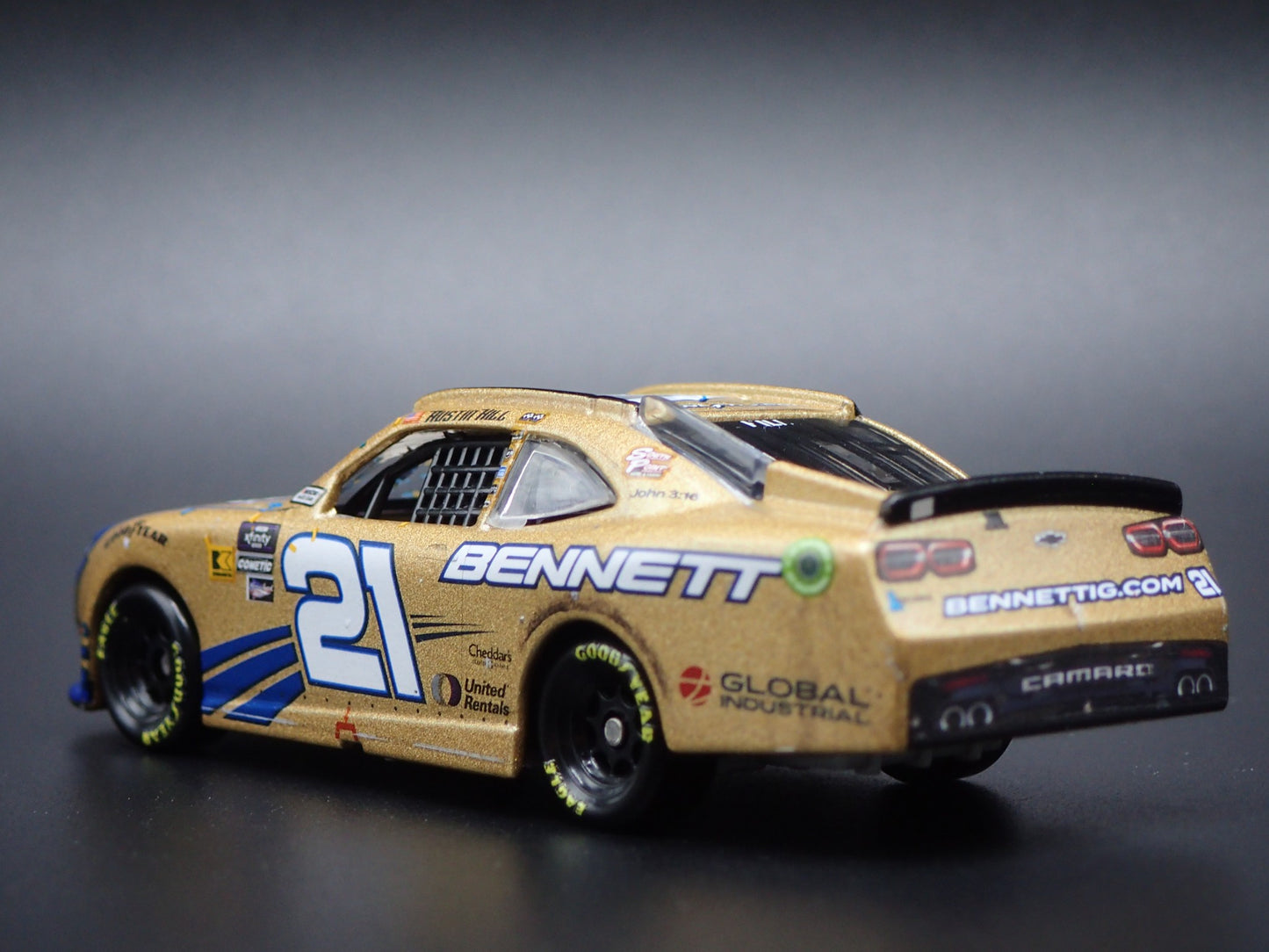 2024 24 CHEVY CAMARO 21 AUSTIN HILL BENNETT NASCAR 1:64 SCALE DIECAST MODEL CAR