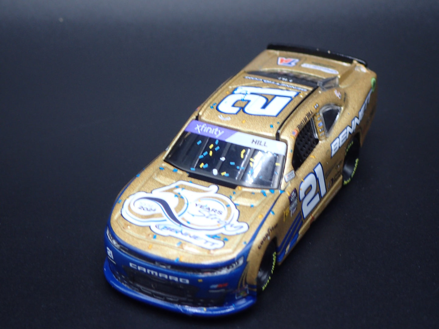 2024 24 CHEVY CAMARO 21 AUSTIN HILL BENNETT NASCAR 1:64 SCALE DIECAST MODEL CAR