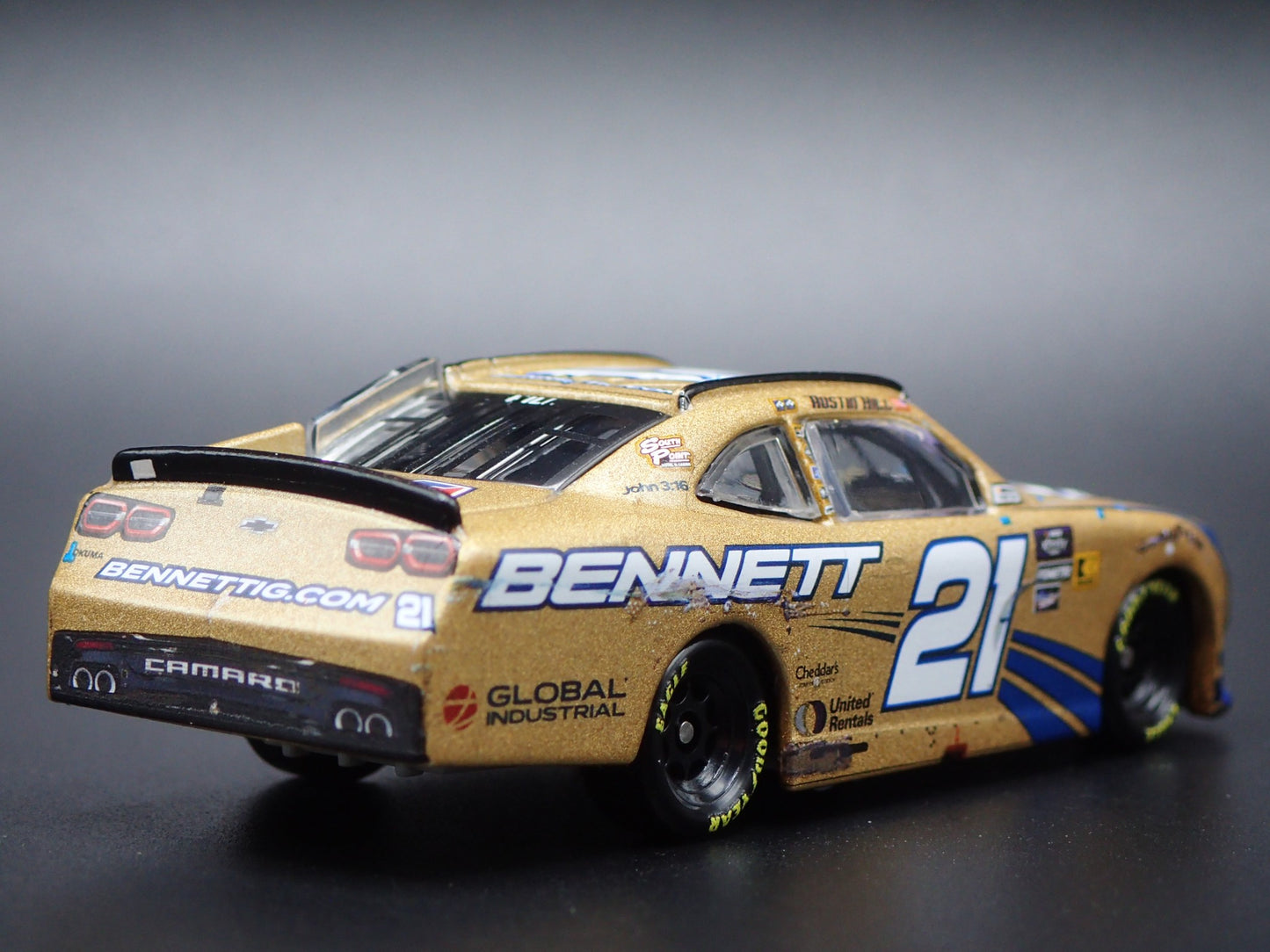 2024 24 CHEVY CAMARO 21 AUSTIN HILL BENNETT NASCAR 1:64 SCALE DIECAST MODEL CAR