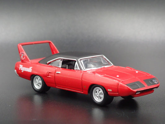1970 70 PLYMOUTH SUPERBIRD RED 1:64 SCALE COLLECTIBLE DIECAST MODEL CAR