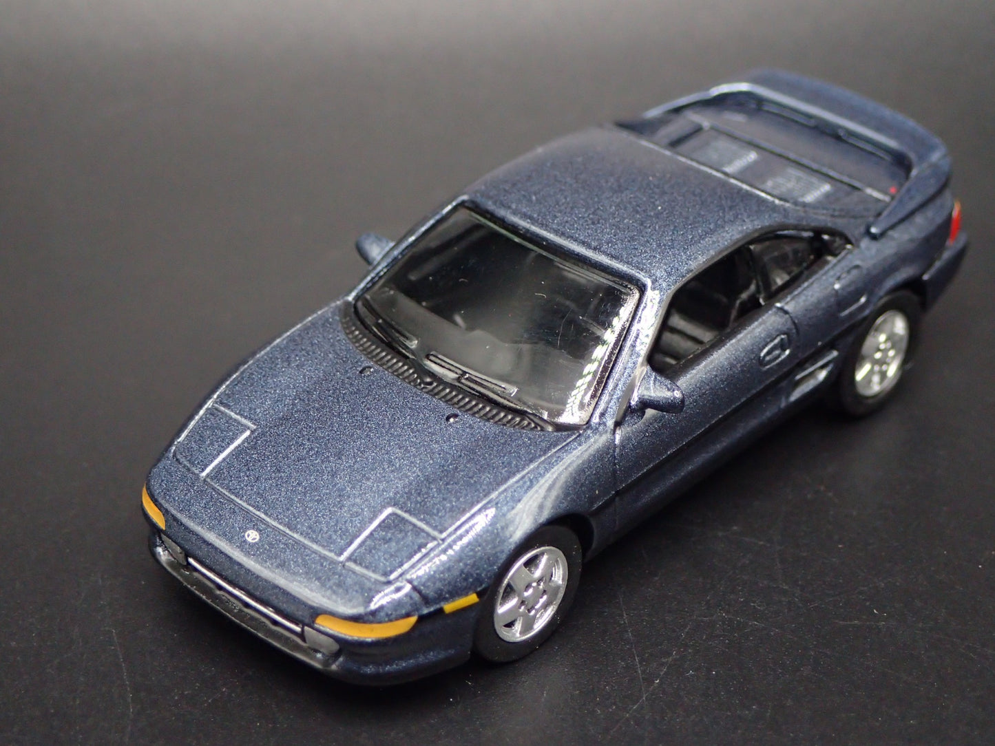 1989-1999 TOYOTA MR2 TURBO GRAY 1/64 SCALE COLLECTIBLE DIORAMA DIECAST MODEL CAR