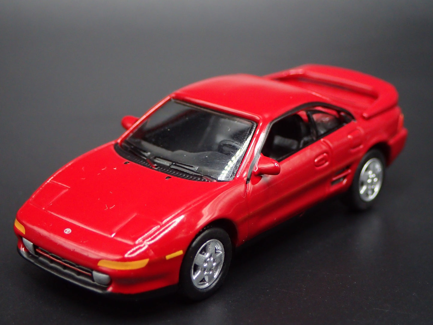 1989-1999 TOYOTA MR2 TURBO RED 1/64 SCALE COLLECTIBLE DIORAMA DIECAST MODEL CAR