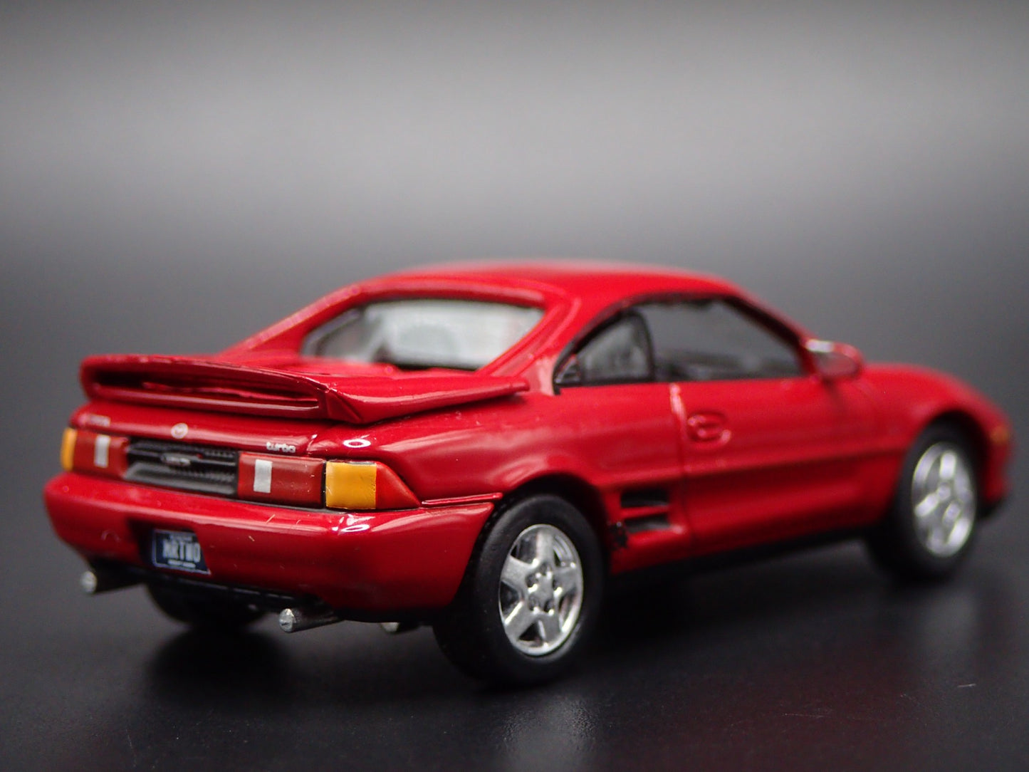 1989-1999 TOYOTA MR2 TURBO RED 1/64 SCALE COLLECTIBLE DIORAMA DIECAST MODEL CAR