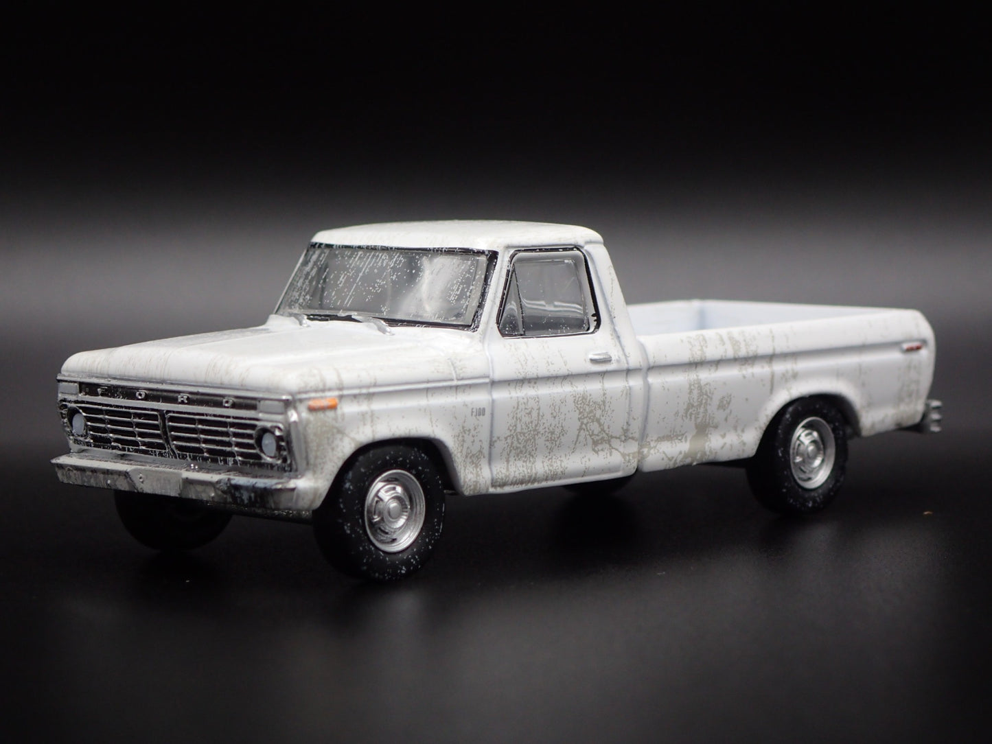 1973 73 FORD F100 LONG BED PICKUP TRUCK BARN FIND 1/64 SCALE DIECAST MODEL CAR