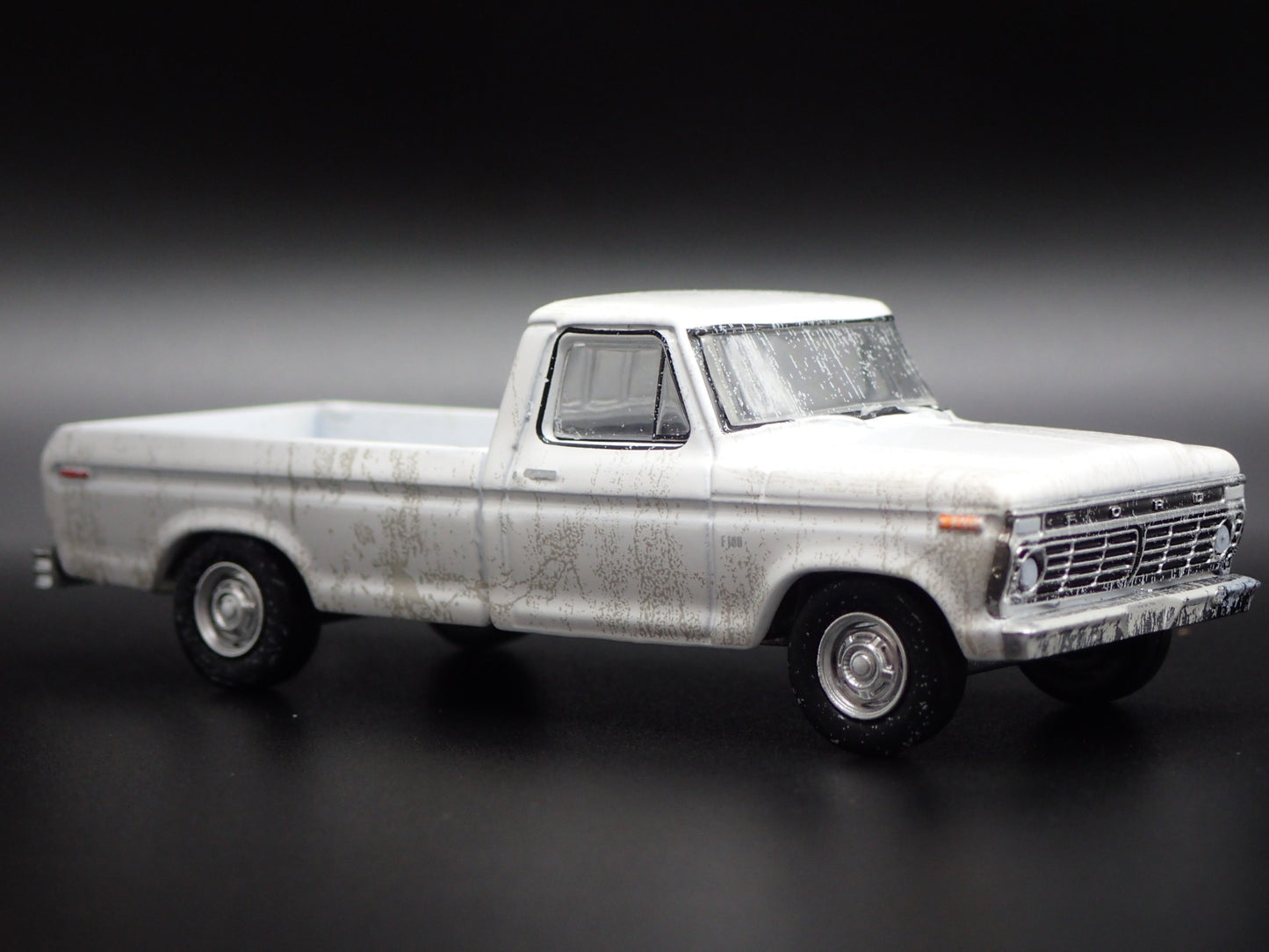 1973 73 FORD F100 LONG BED PICKUP TRUCK BARN FIND 1/64 SCALE DIECAST MODEL CAR