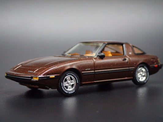 1978-1985 MAZDA RX7 JDM BROWN 1:64 SCALE COLLECTIBLE DIORAMA DIECAST MODEL CAR