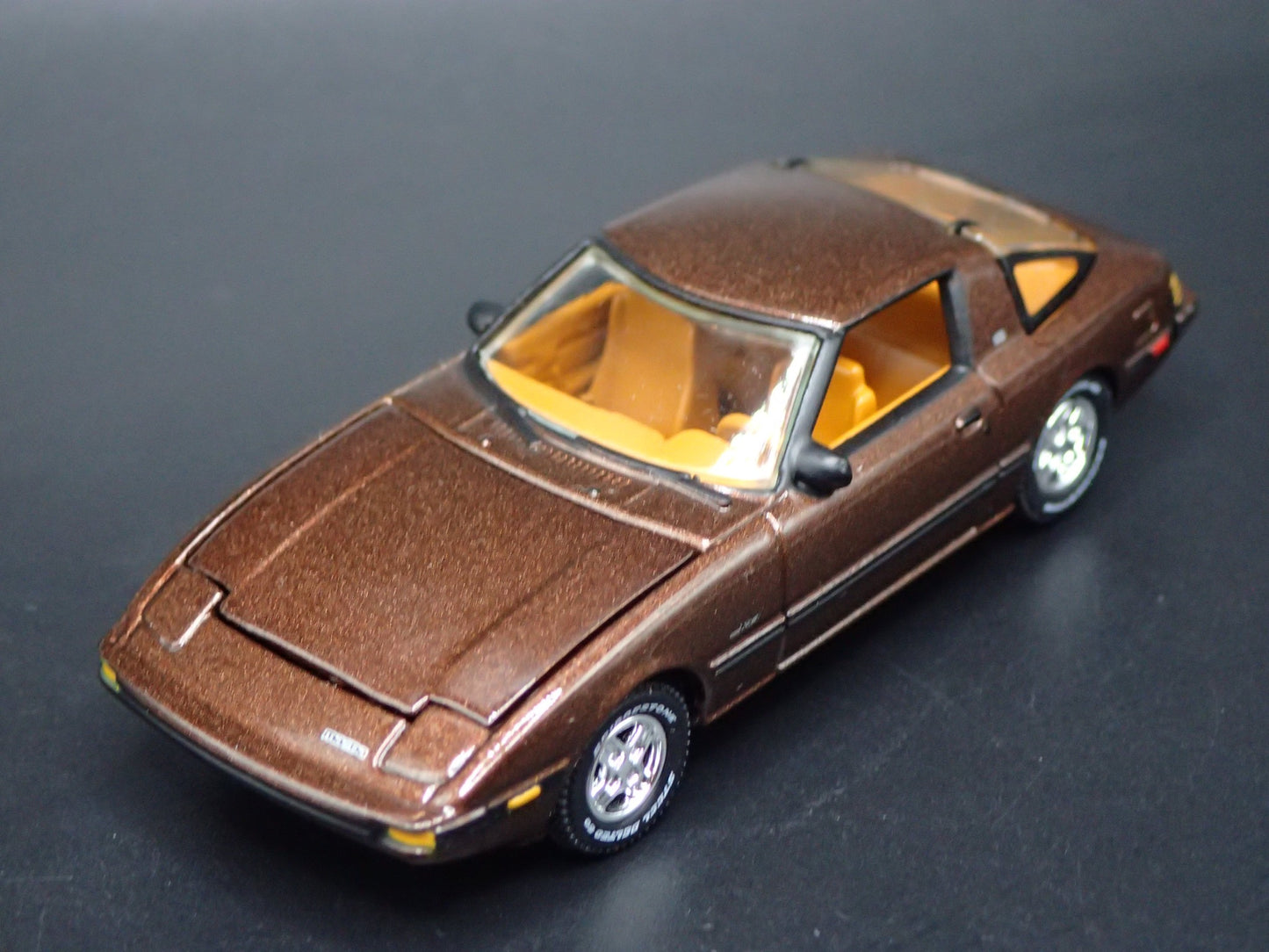 1978-1985 MAZDA RX7 JDM BROWN 1:64 SCALE COLLECTIBLE DIORAMA DIECAST MODEL CAR