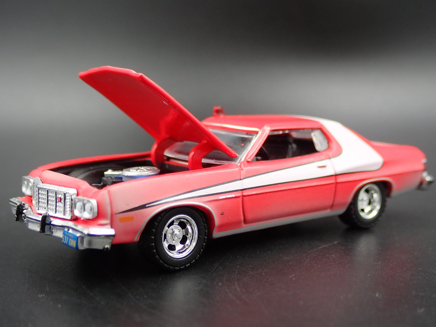 1976 76 FORD GRAN TORINO STARSKY & HUTCH DIRTY RARE 1:64 SCALE DIECAST MODEL CAR