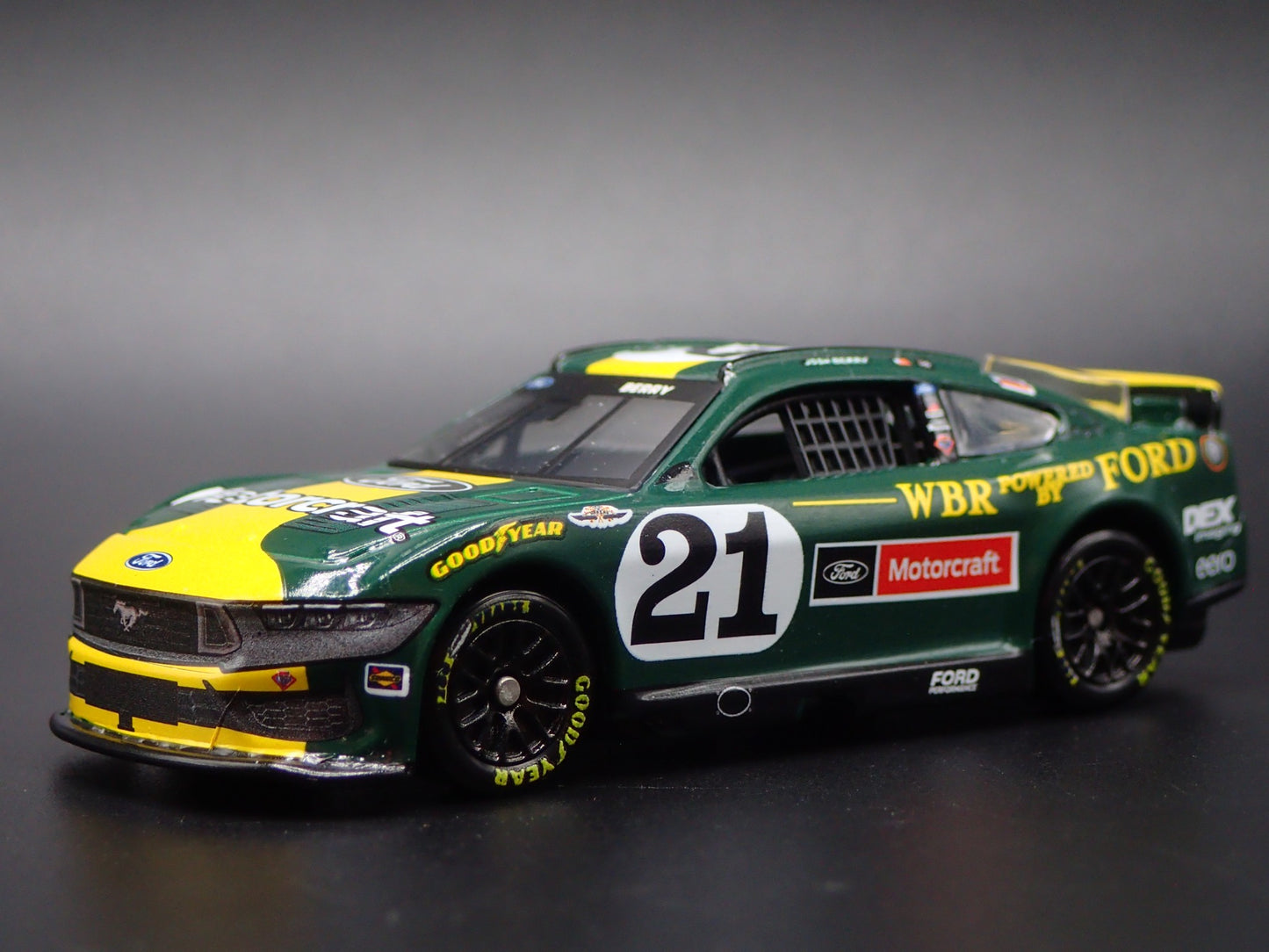 2025 25 FORD MUSTANG #21 JOSH BERRY MOTORCRAFT NASCAR 1:64 DIECAST MODEL CAR