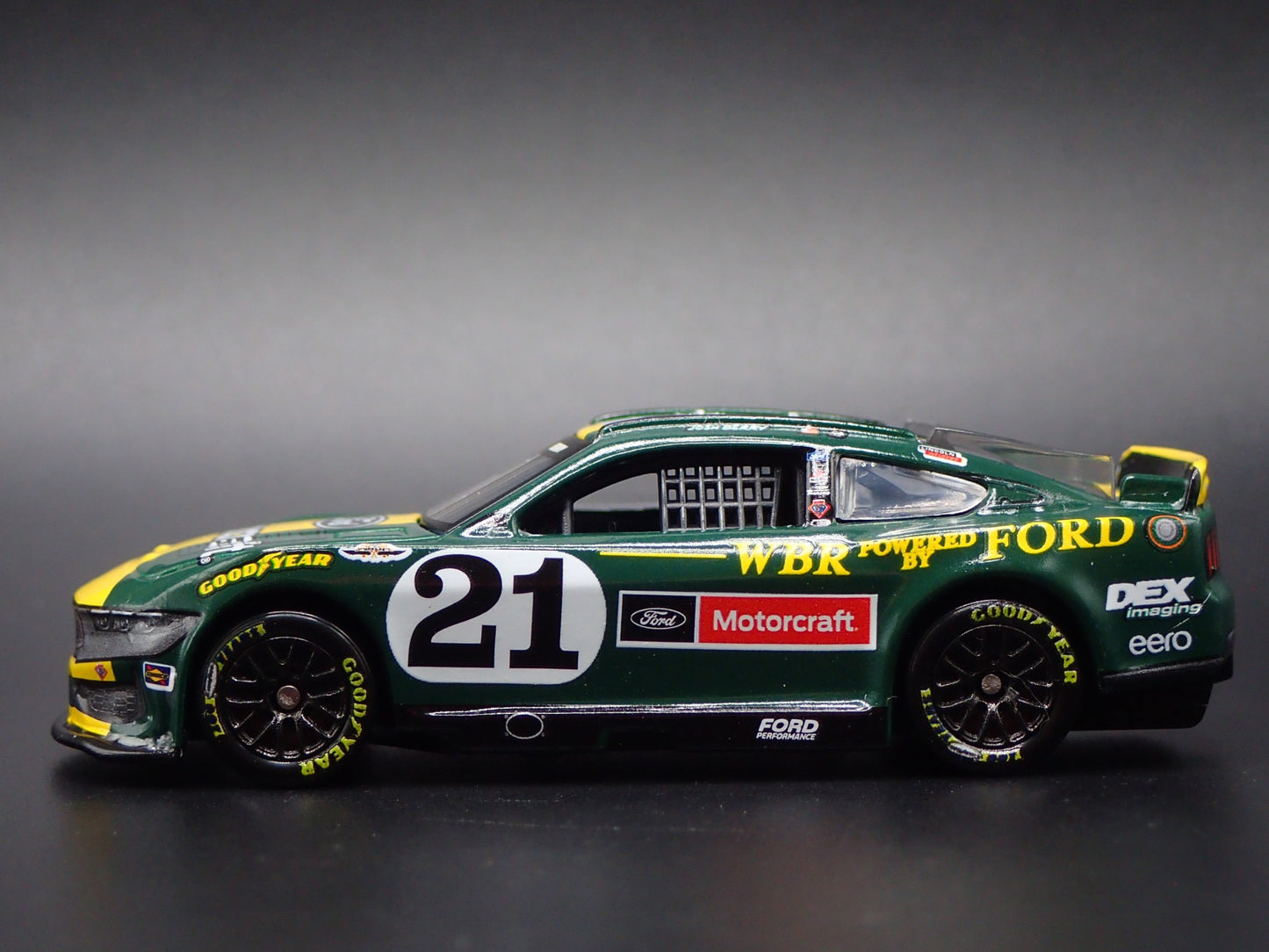 2025 25 FORD MUSTANG #21 JOSH BERRY MOTORCRAFT NASCAR 1:64 DIECAST MODEL CAR