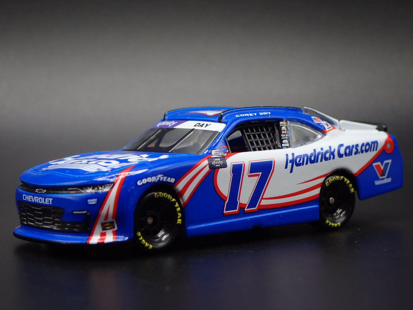 2025 25 CHEVROLET #17 COREY DAY HENDRICKCARS NASCAR 1:64 SCALE DIECAST MODEL CAR