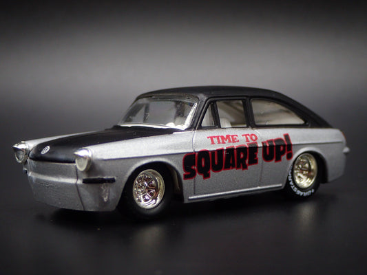 1961-1973 VW VOLKSWAGEN FASTBACK 1600 TL 1/64 SCALE DIORAMA DIECAST MODEL CAR