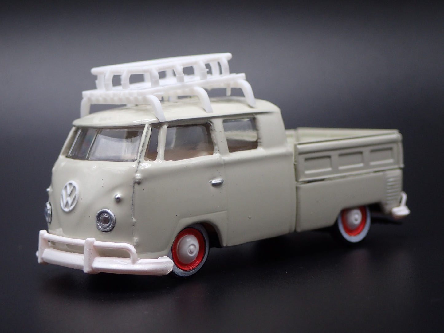 1950-1967 VW VOLKSWAGEN DOUBLE CAB PICKUP TRUCK 1:64 SCALE DIECAST MODEL CAR