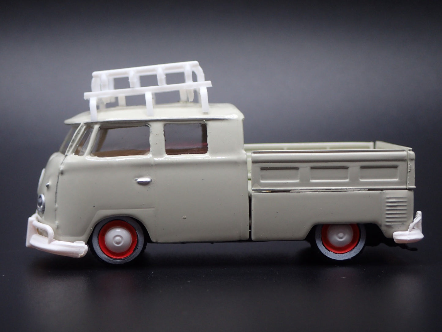 1950-1967 VW VOLKSWAGEN DOUBLE CAB PICKUP TRUCK 1:64 SCALE DIECAST MODEL CAR