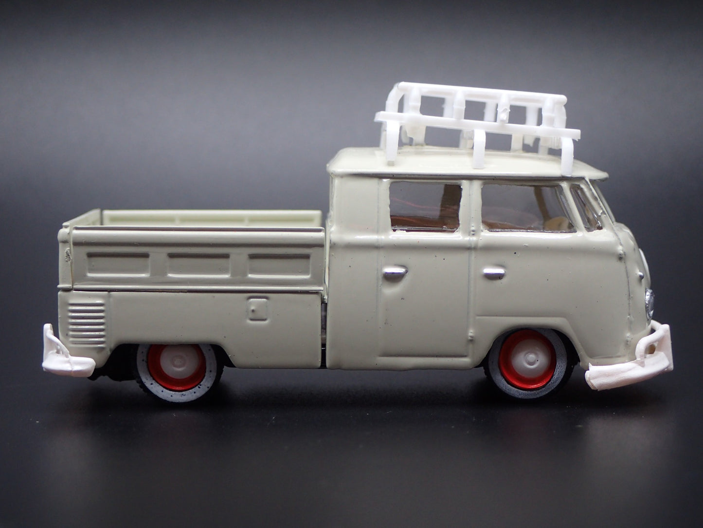 1950-1967 VW VOLKSWAGEN DOUBLE CAB PICKUP TRUCK 1:64 SCALE DIECAST MODEL CAR