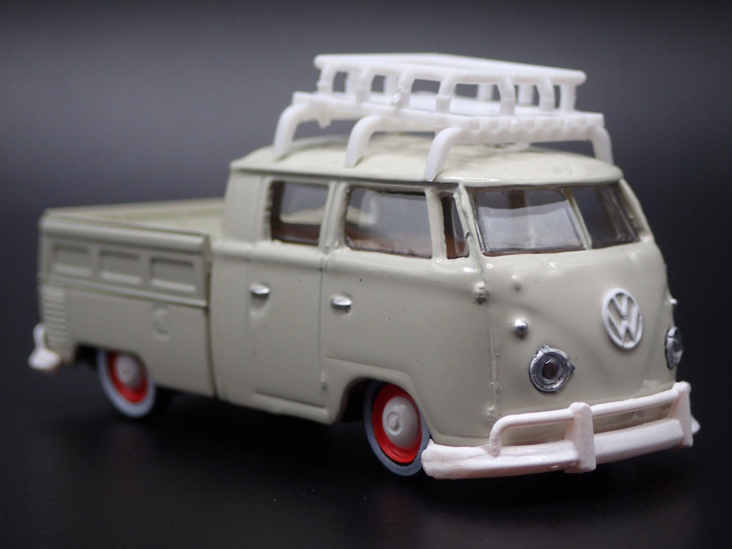 1950-1967 VW VOLKSWAGEN DOUBLE CAB PICKUP TRUCK 1:64 SCALE DIECAST MODEL CAR