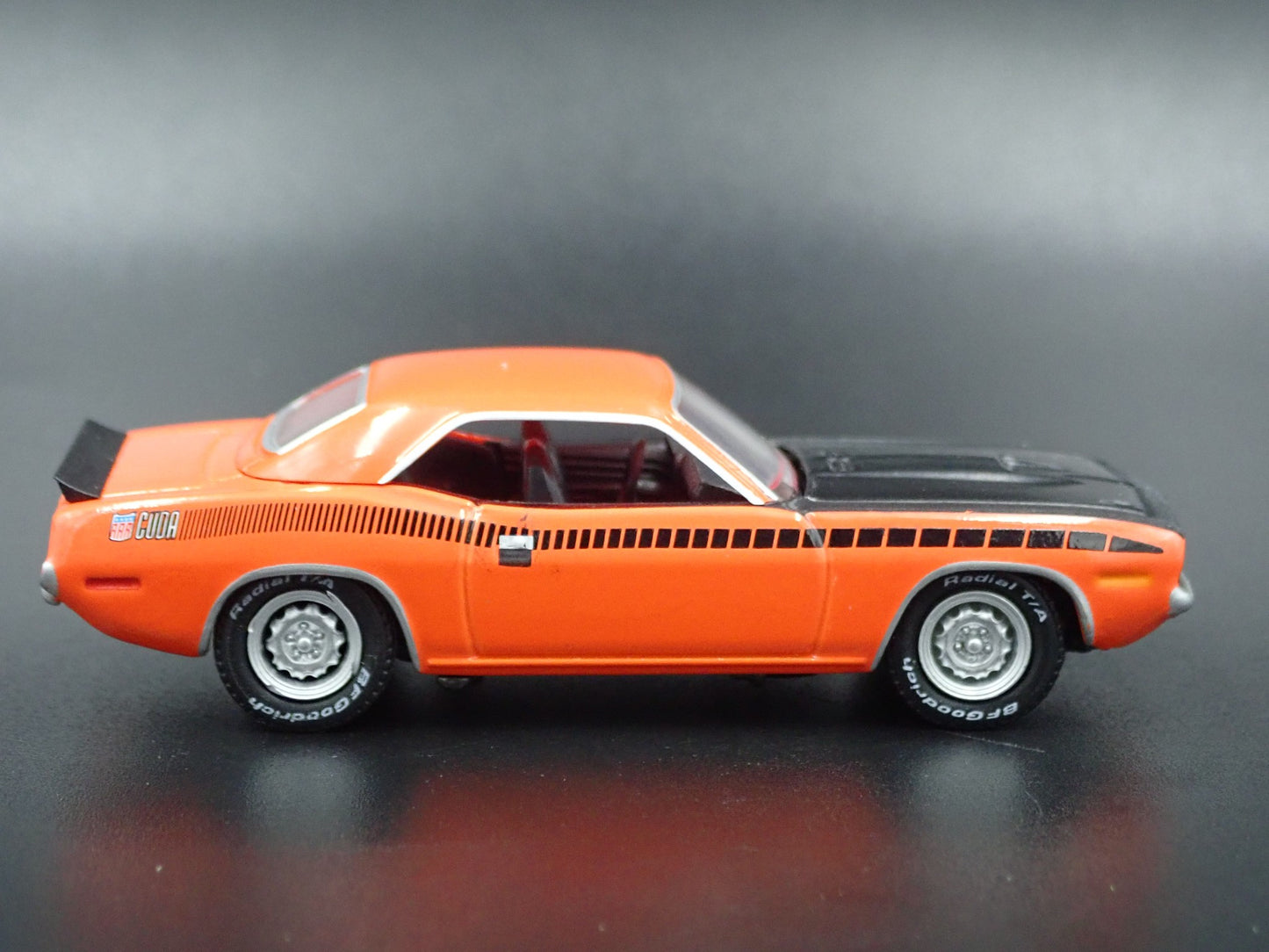 1970 70 PLYMOUTH AAR CUDA ORANGE 1:64 SCALE COLLECTIBLE DIECAST MODEL CAR
