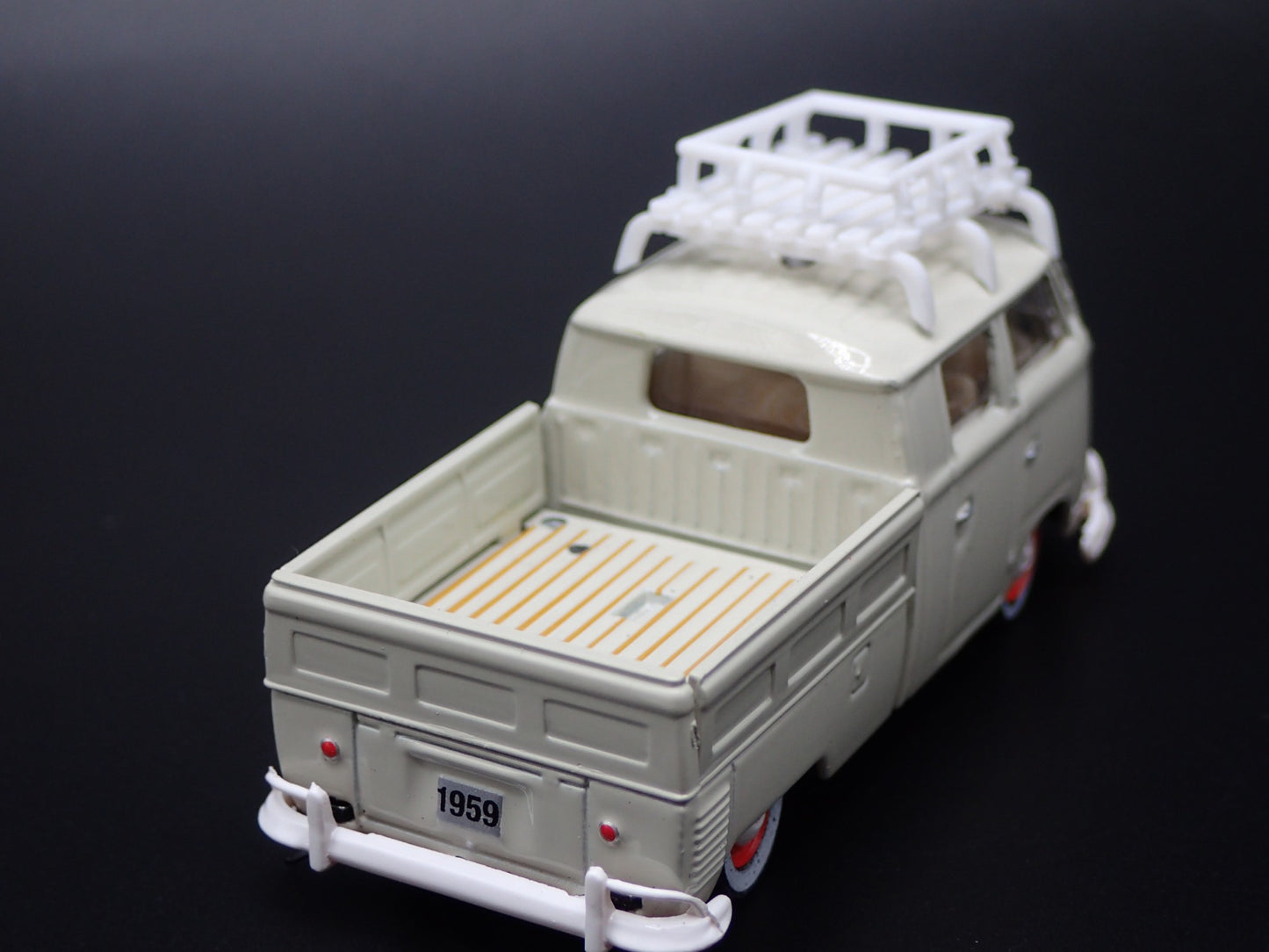 1950-1967 VW VOLKSWAGEN DOUBLE CAB PICKUP TRUCK 1:64 SCALE DIECAST MODEL CAR