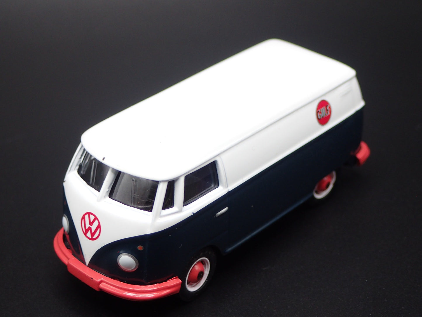 1950-1967 VW VOLKSWAGEN TYPE 2 T1 PANEL VAN GULF 1:64 SCALE DIECAST MODEL CAR