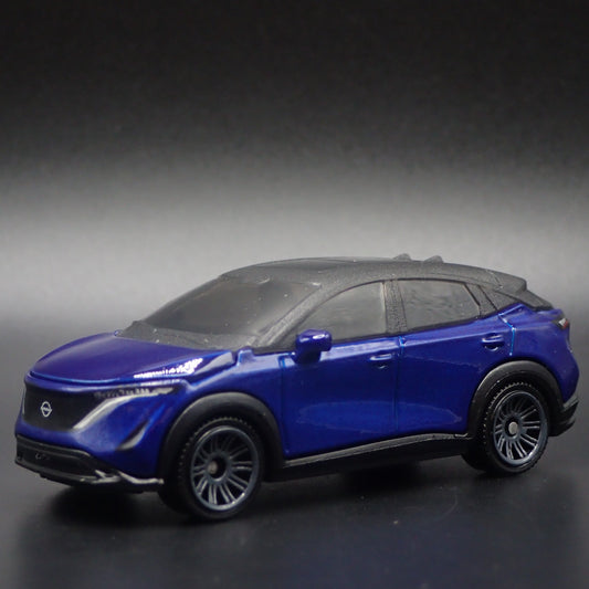2023-2025 NISSAN ARIYA EV SUV BLUE 1:64 SCALE COLLECTIBLE DIECAST MODEL CAR