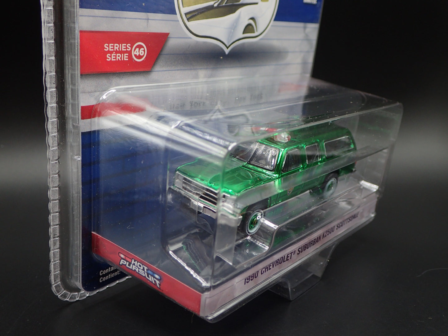 2025 GREENLIGHT GREEN MACHINE 1990 CHEVY SUBURBAN K2500 NYPD HOT PURSUIT 46