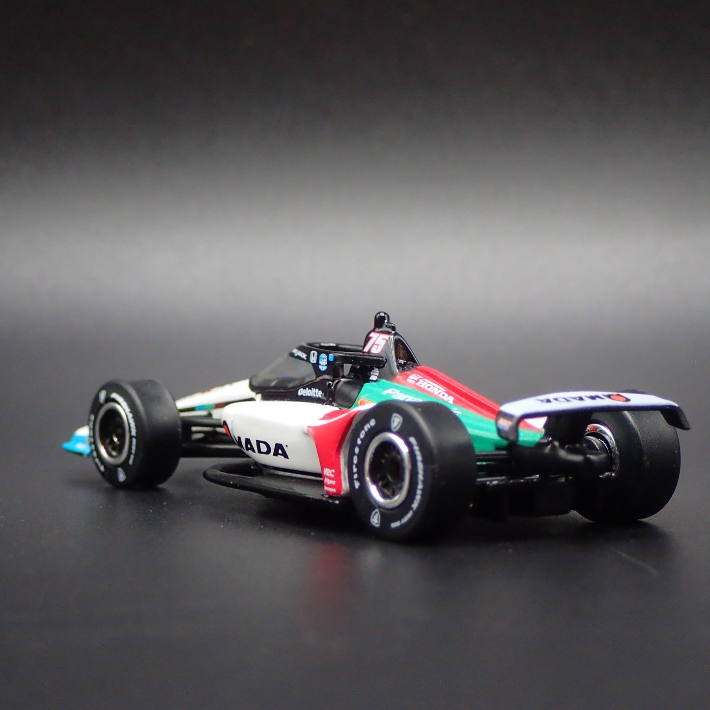 2024 INDY RACING HONDA 75 TAKUMA SATO AMADA 1:64 SCALE DIORAMA DIECAST MODEL CAR