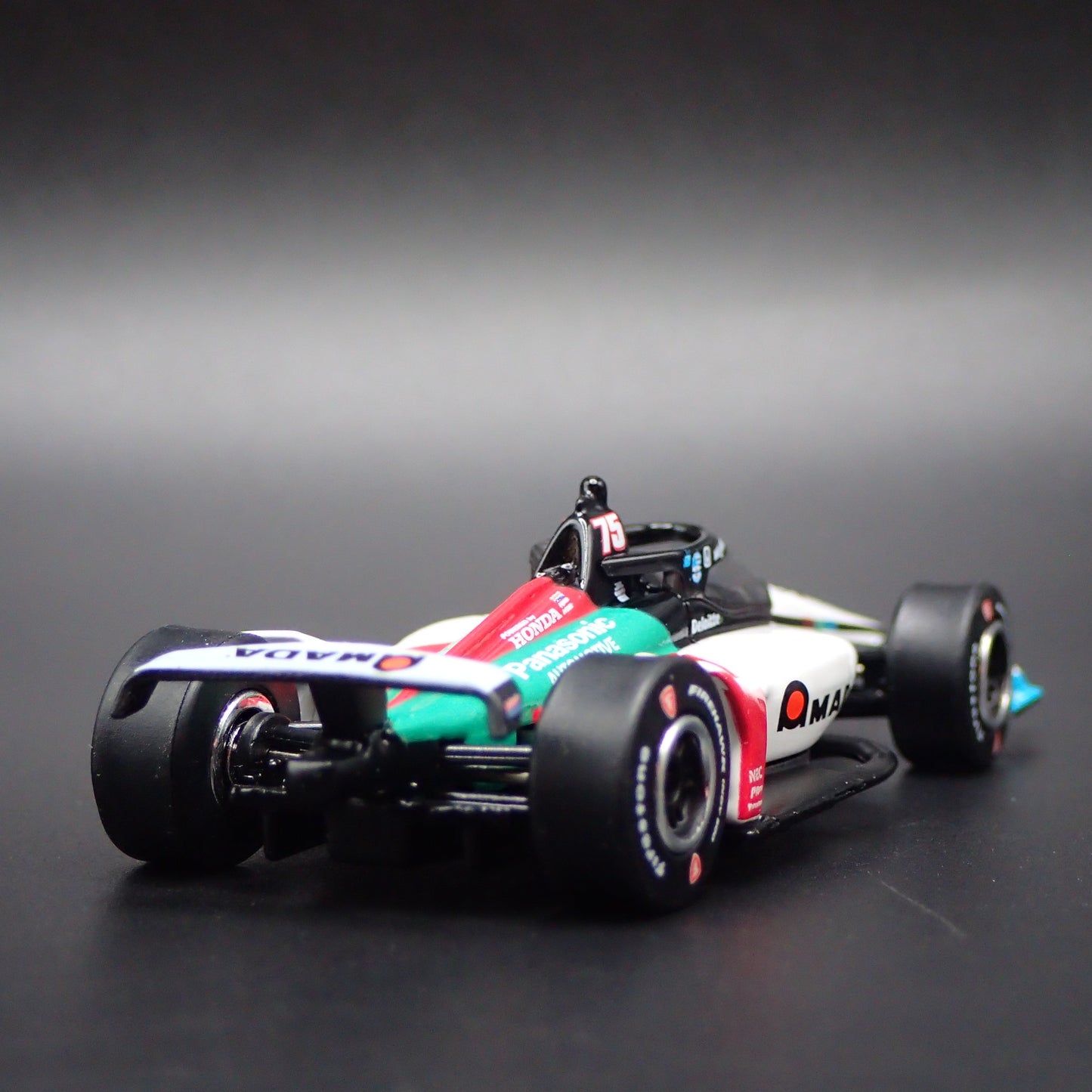 2024 INDY RACING HONDA 75 TAKUMA SATO AMADA 1:64 SCALE DIORAMA DIECAST MODEL CAR