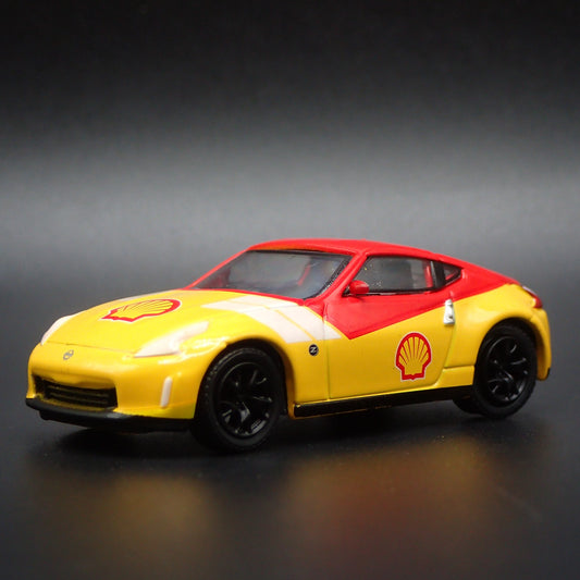 2009-2020 NISSAN 370Z SHELL OIL 1:64 SCALE COLLECTIBLE DIORAMA DIECAST MODEL CAR