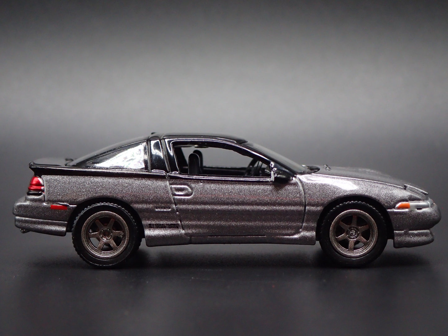 1990-1994 EAGLE TALON TSi GRAY 1:64 SCALE COLLECTIBLE DIORAMA DIECAST MODEL CAR