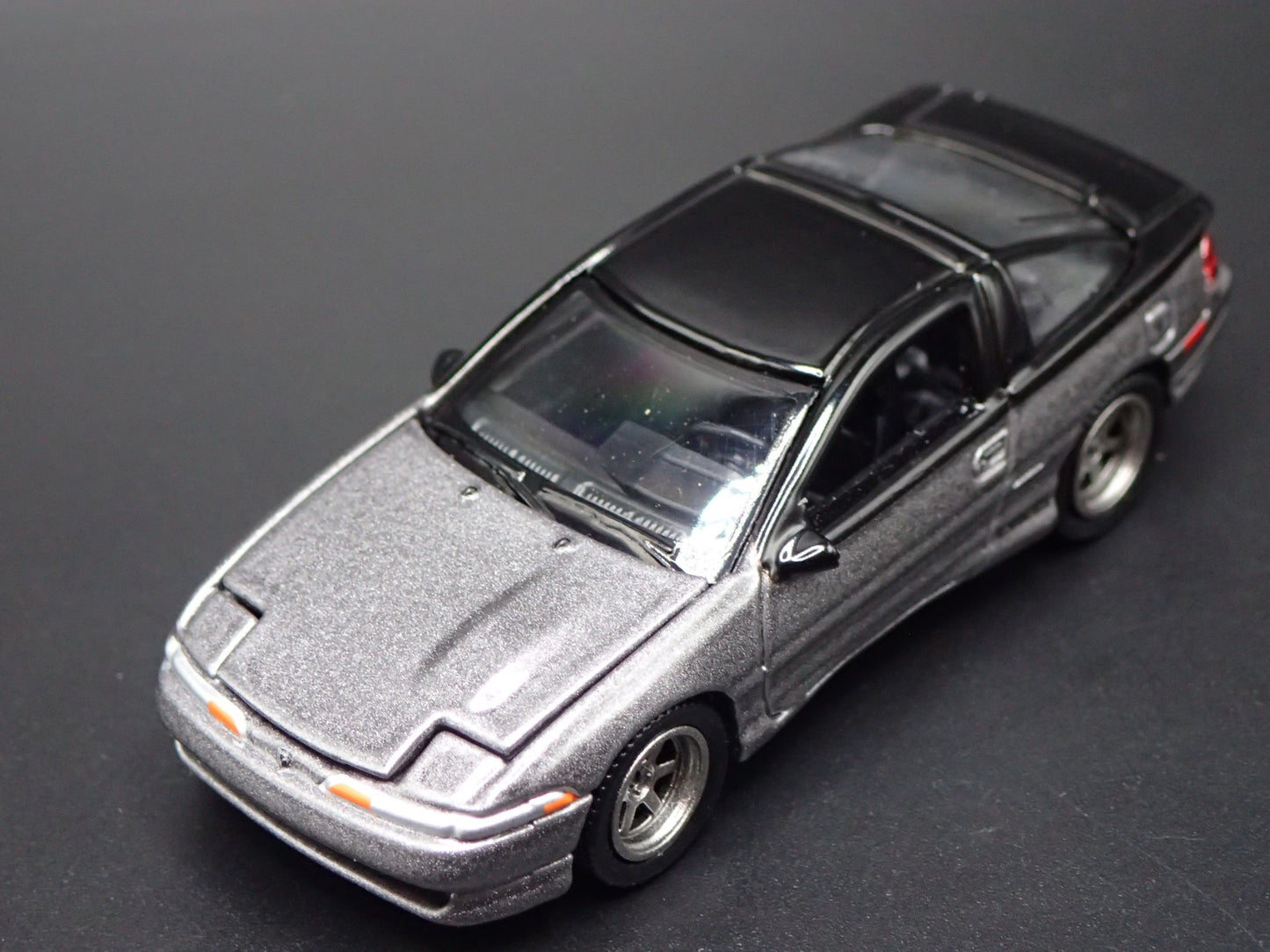 1990-1994 EAGLE TALON TSi GRAY 1:64 SCALE COLLECTIBLE DIORAMA DIECAST MODEL CAR