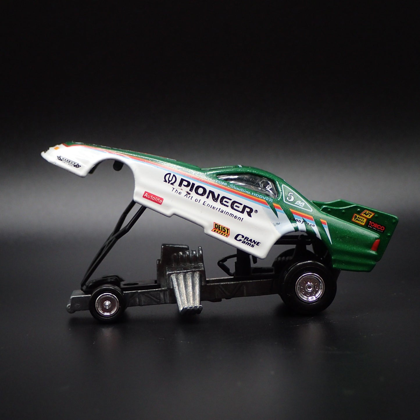 1994 94 DODGE DAYTONA NHRA FUNNY CAR PIONEER HOOVER 1/64 SCALE DIECAST MODEL CAR