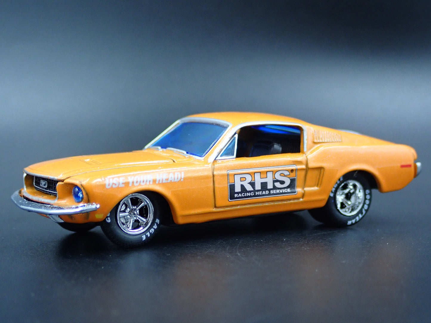 1968 68 FORD MUSTANG FASTBACK 2+2 RHS 1/64 SCALE COLLECTIBLE DIECAST MODEL CAR