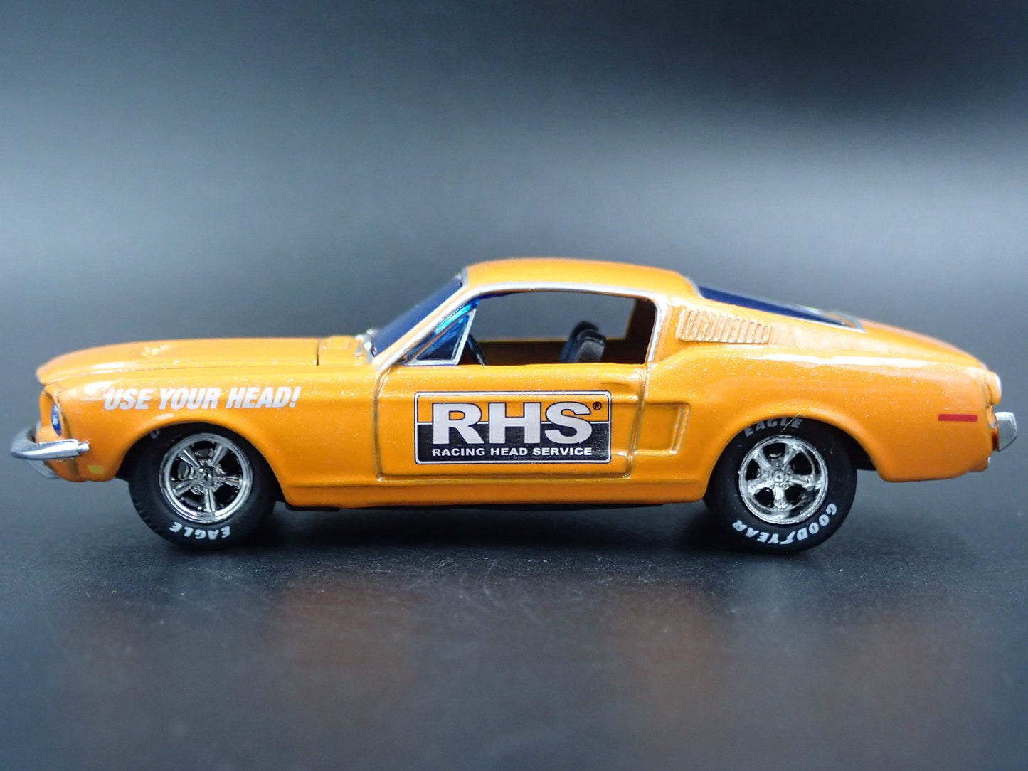 1968 68 FORD MUSTANG FASTBACK 2+2 RHS 1/64 SCALE COLLECTIBLE DIECAST MODEL CAR