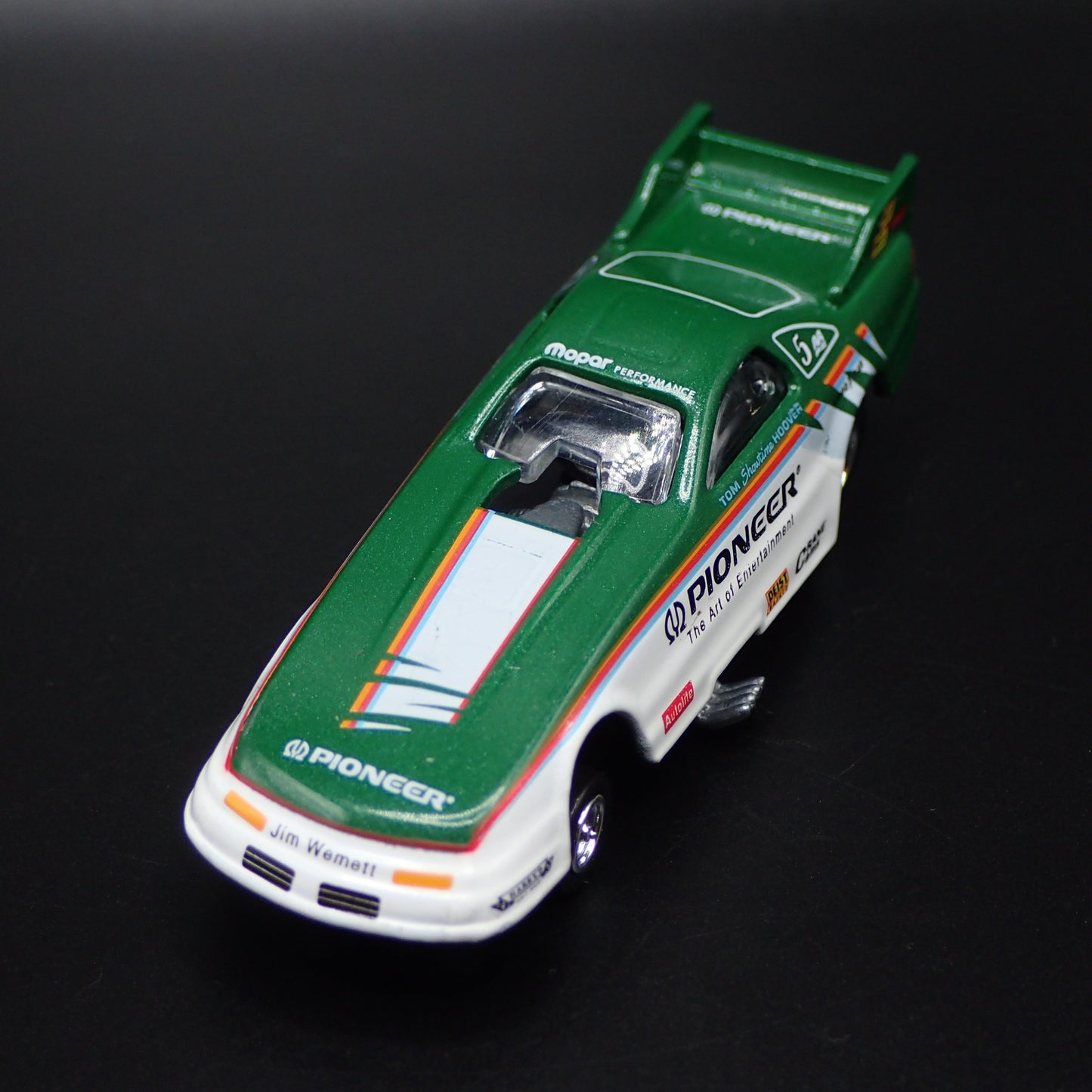 1994 94 DODGE DAYTONA NHRA FUNNY CAR PIONEER HOOVER 1/64 SCALE DIECAST MODEL CAR