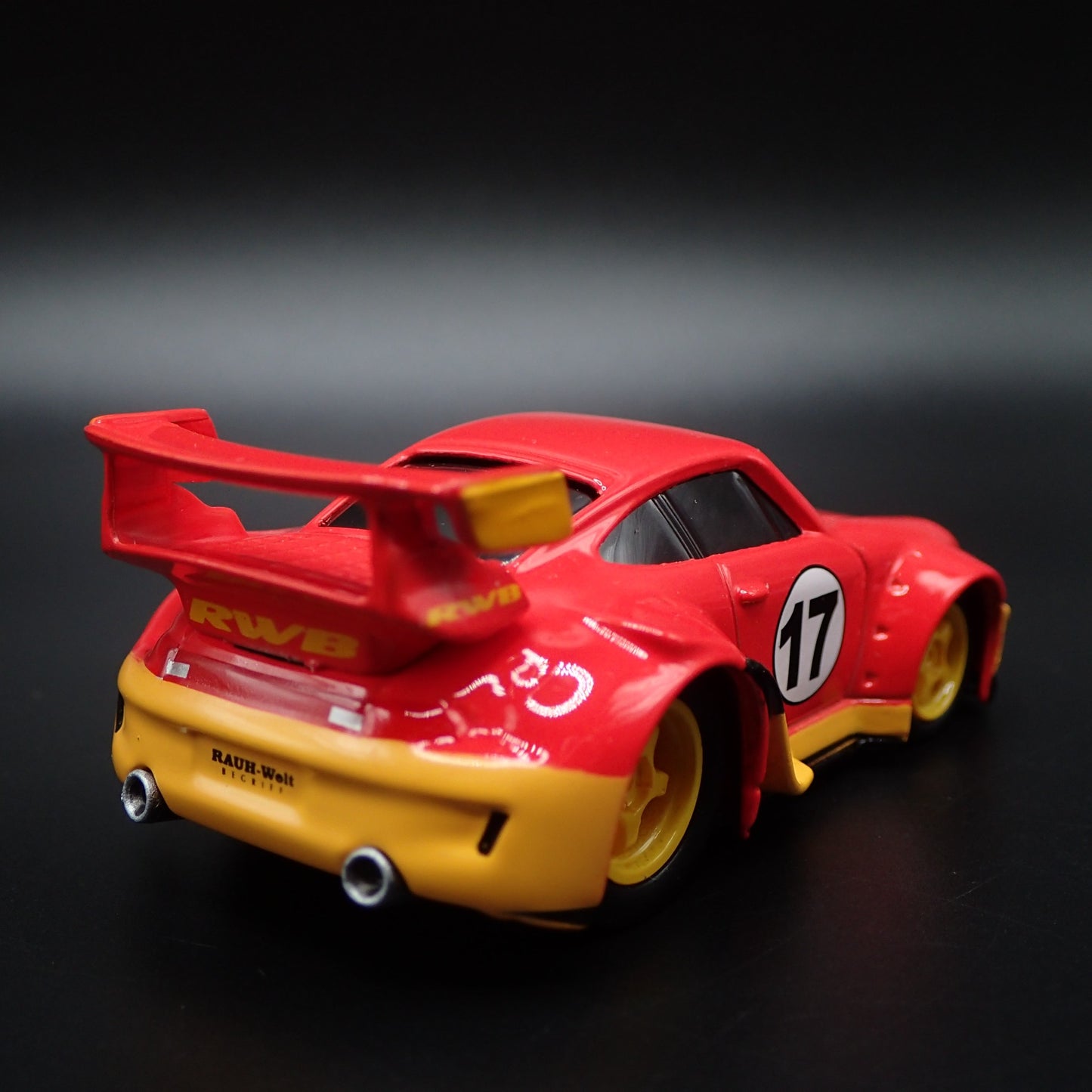 1994-1998 PORSCHE 993 911 RWB 1:64 SCALE COLLECTIBLE DIORAMA DIECAST MODEL CAR