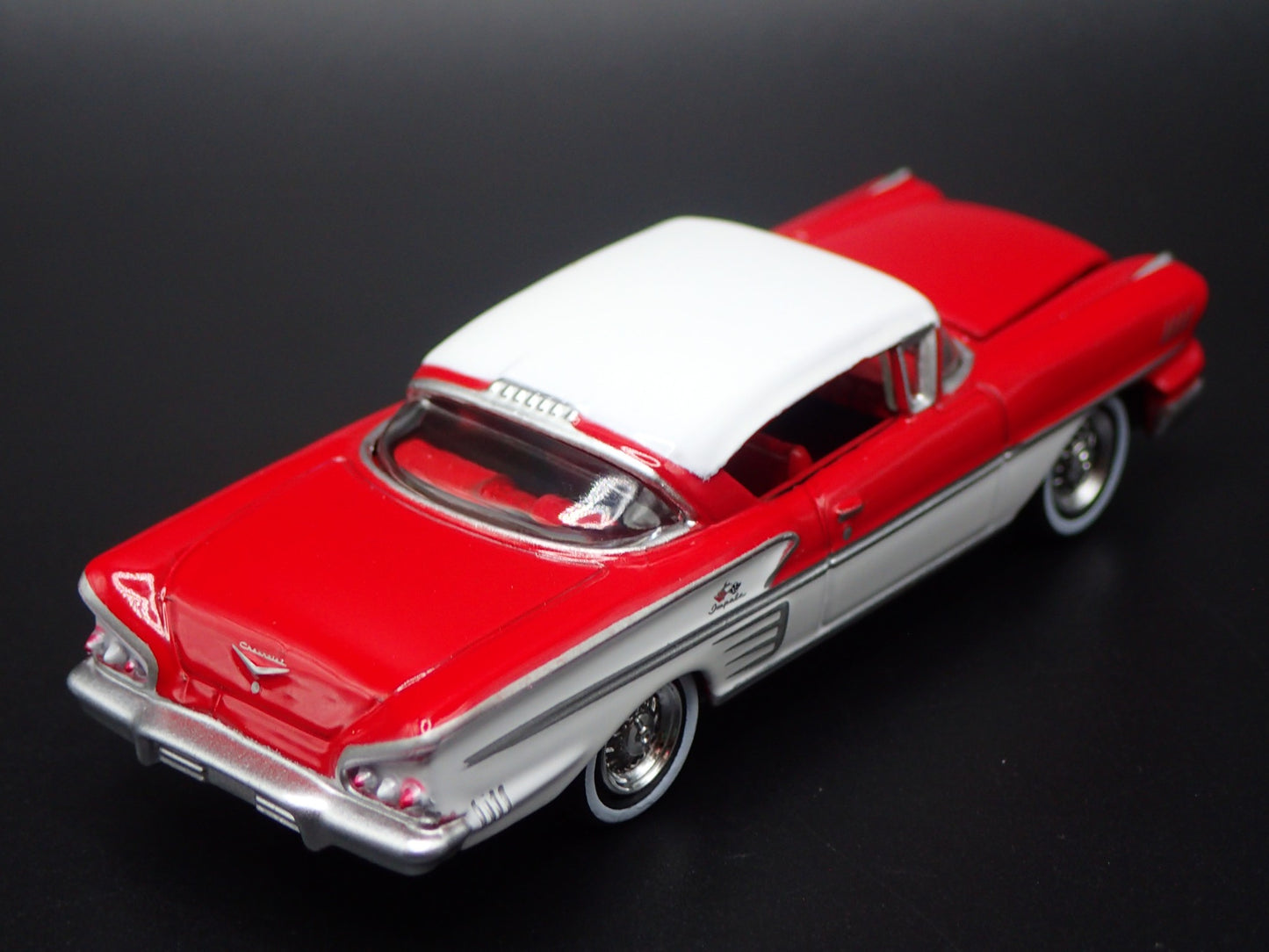 1958 58 CHEVY CHEVROLET IMPALA 1:64 SCALE COLLECTIBLE DIORAMA DIECAST MODEL CAR