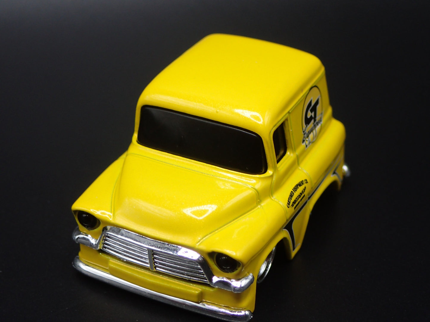 1957 57 GMC PANEL TRUCK TUNED 1/64 SCALE COLLECTIBLE DIORAMA DIECAST MODEL CAR