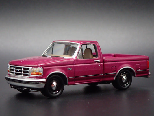 1993 93 FORD F150 PICKUP TRUCK PURPLE 1:64 SCALE COLLECTIBLE DIECAST MODEL CAR