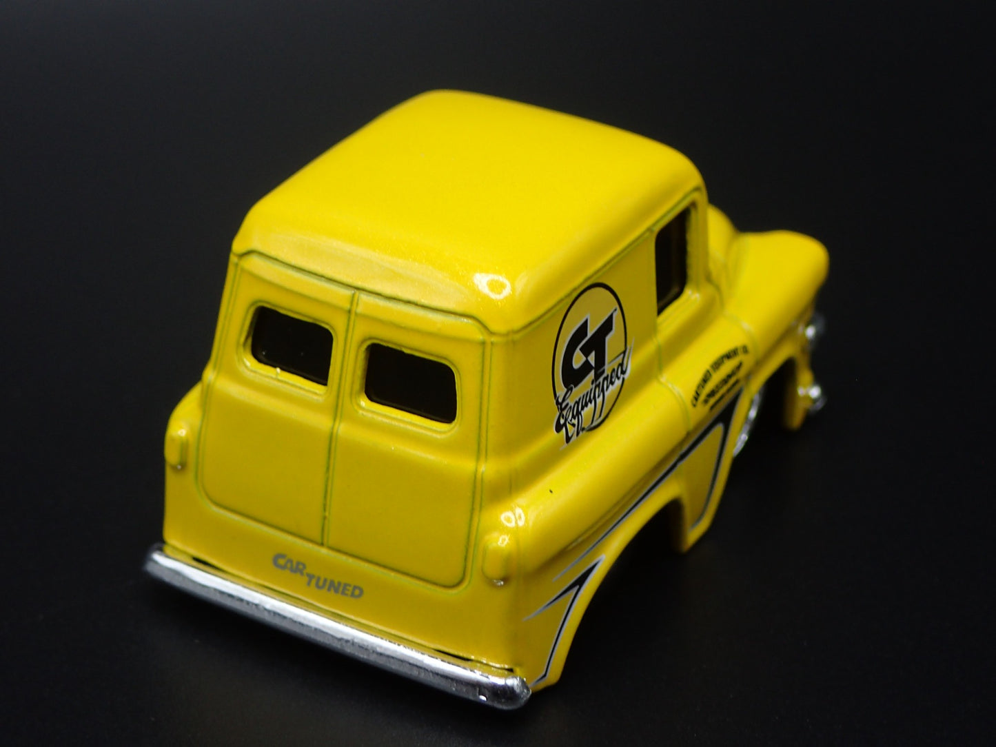 1957 57 GMC PANEL TRUCK TUNED 1/64 SCALE COLLECTIBLE DIORAMA DIECAST MODEL CAR