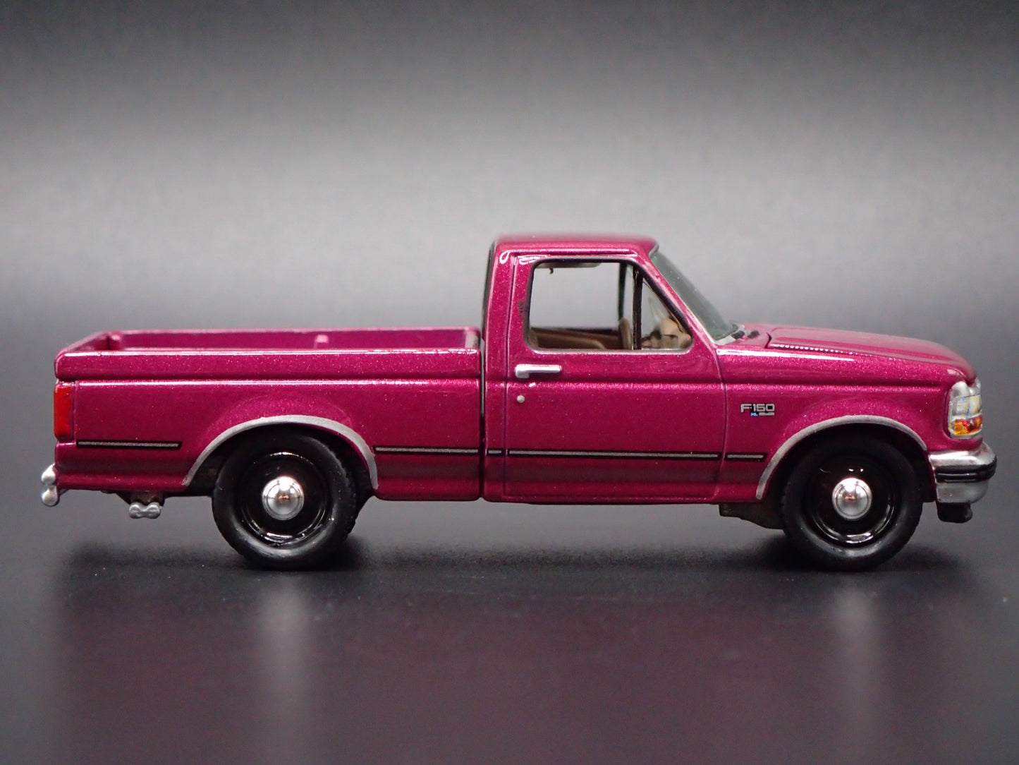1993 93 FORD F150 PICKUP TRUCK PURPLE 1:64 SCALE COLLECTIBLE DIECAST MODEL CAR