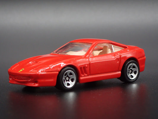 1996-2001 FERRARI 550 MARANELLO 1:64 SCALE COLLECTIBLE DIORAMA DIECAST MODEL CAR